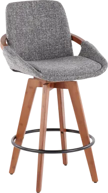 Daylilly Gray Counter Height Stool