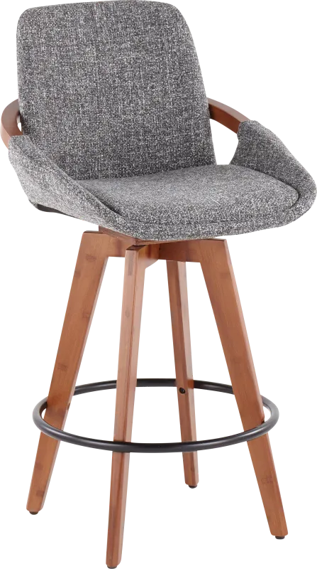 Daylilly Gray Counter Height Stool