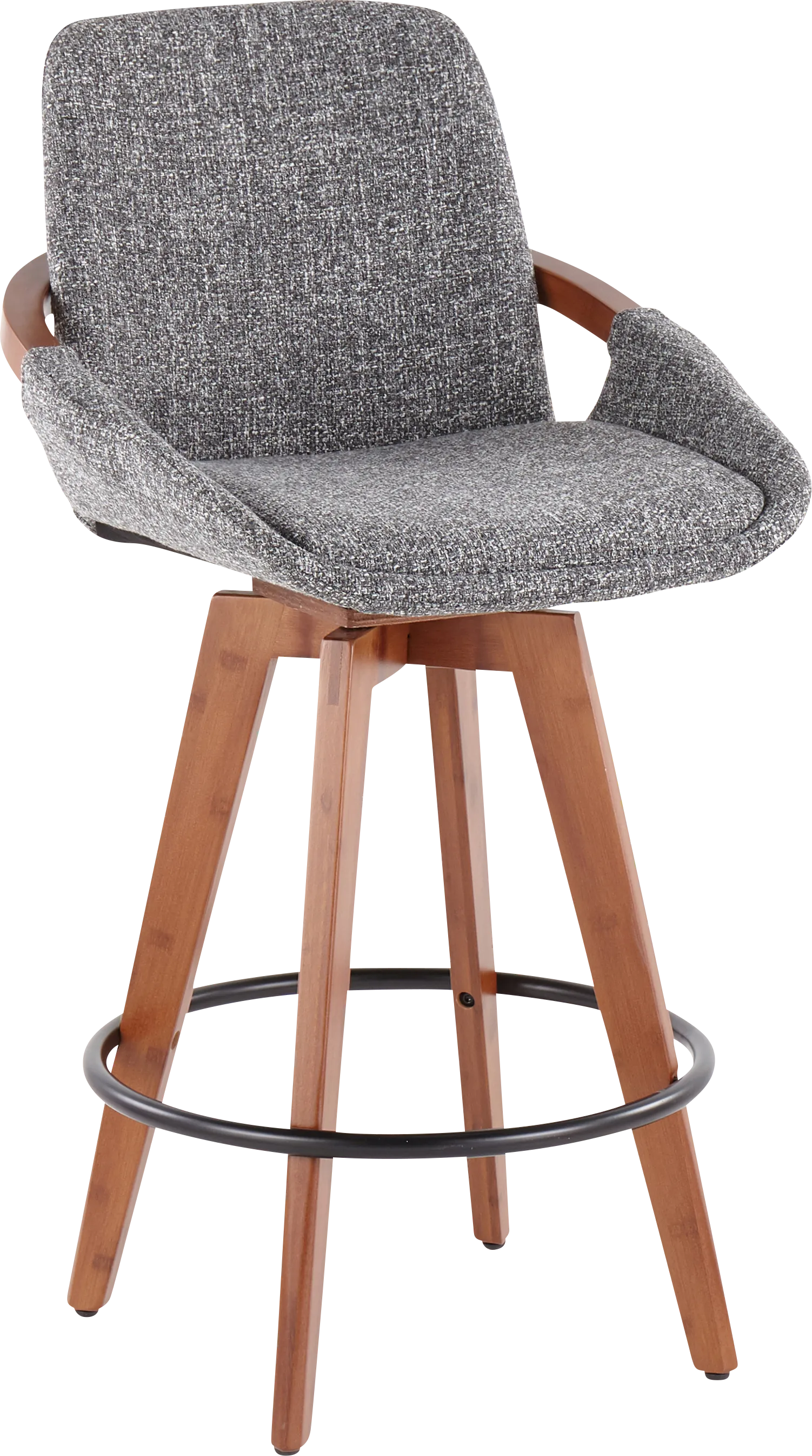 Daylilly Gray Counter Height Stool - Image 1