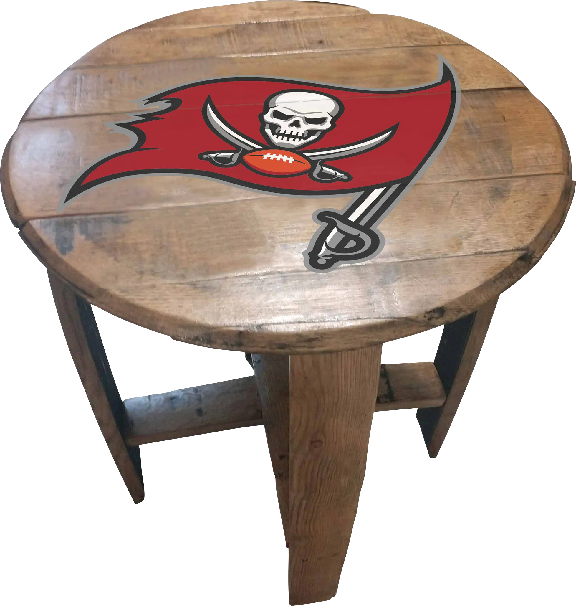 Big Team NFL Tampa Bay Buccaneers End Table - Thumbnail - Image 1
