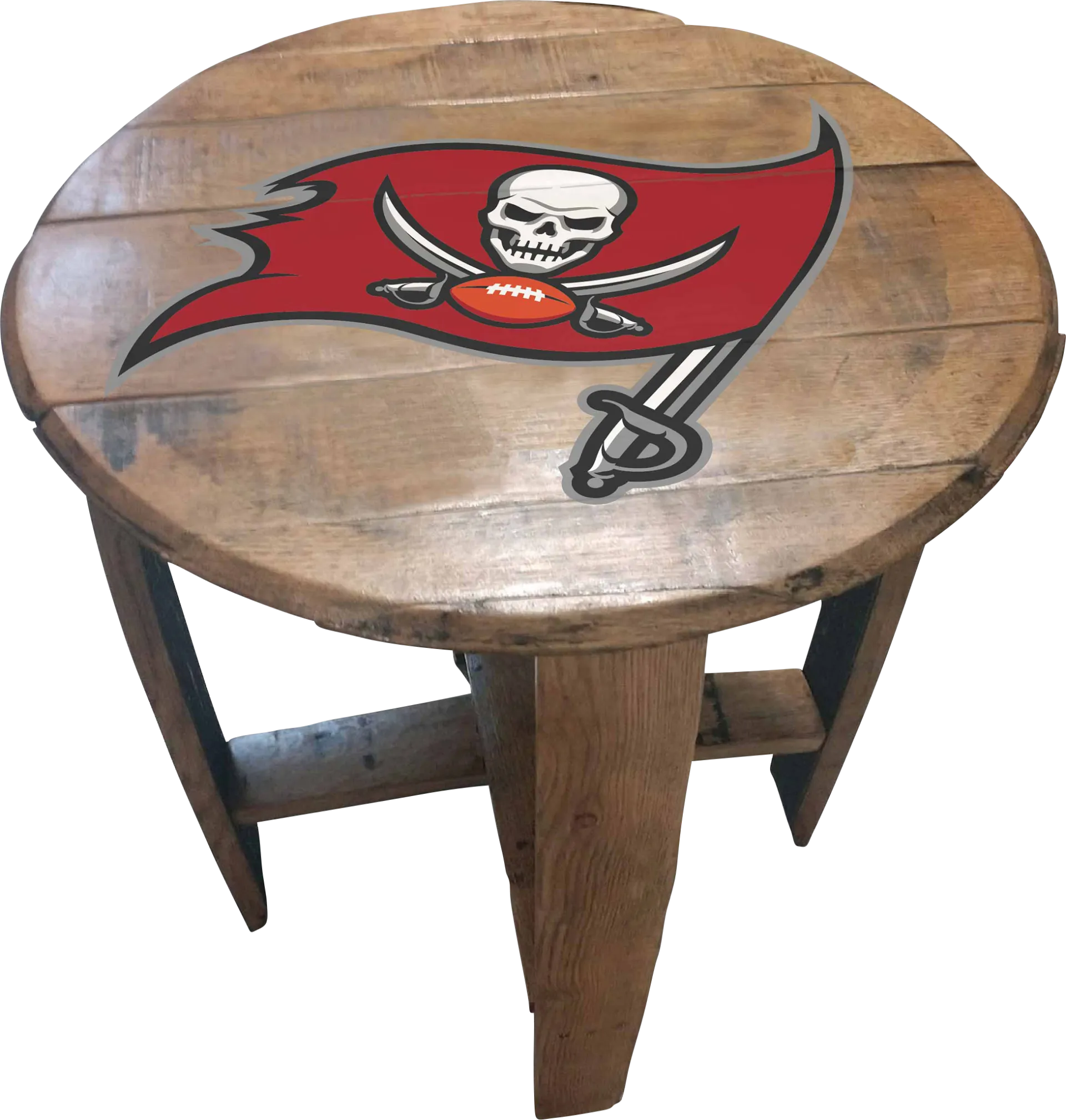 Big Team NFL Tampa Bay Buccaneers End Table - Image 1