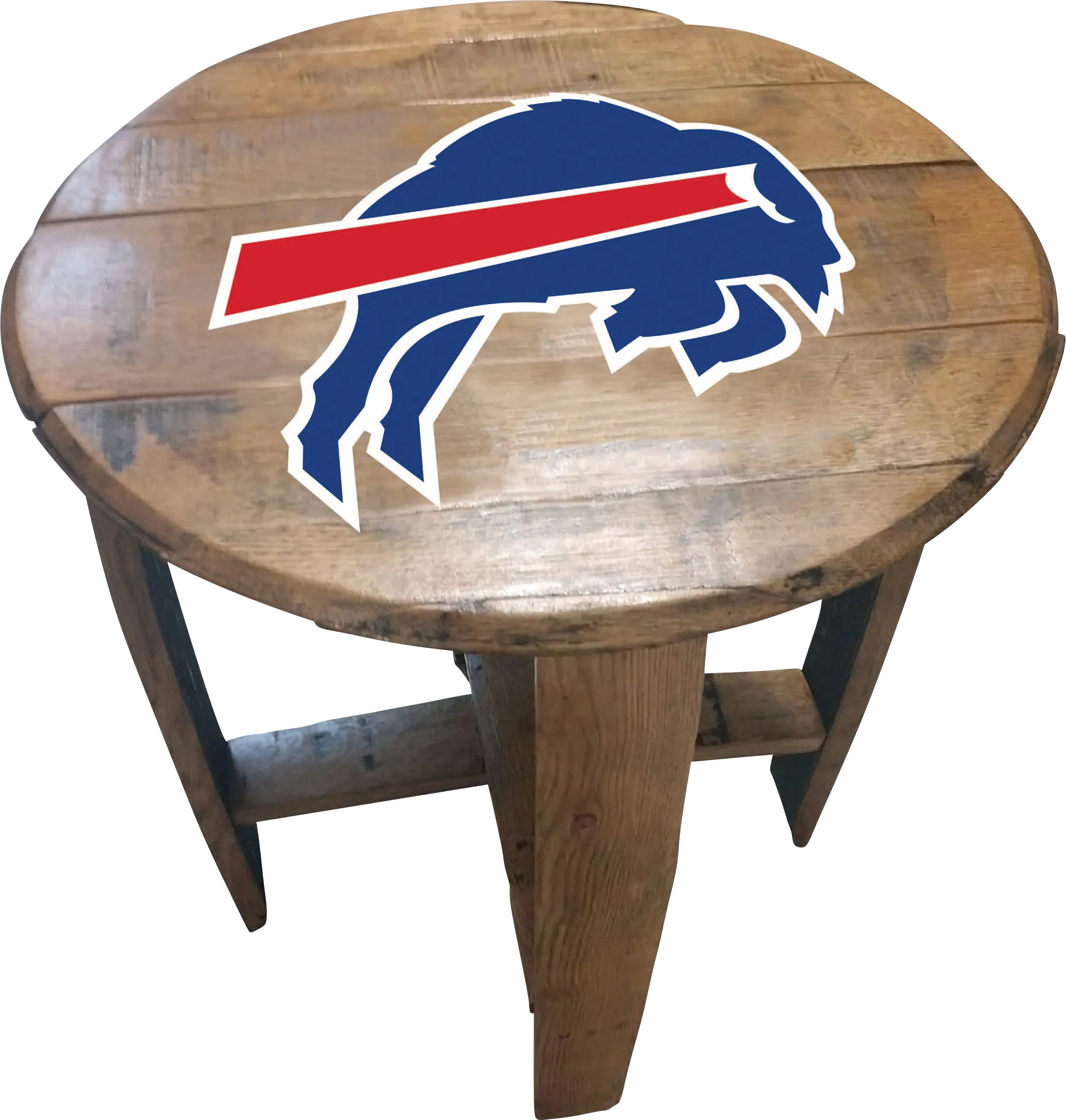 Big Team NFL Buffalo Bills Brown End Table