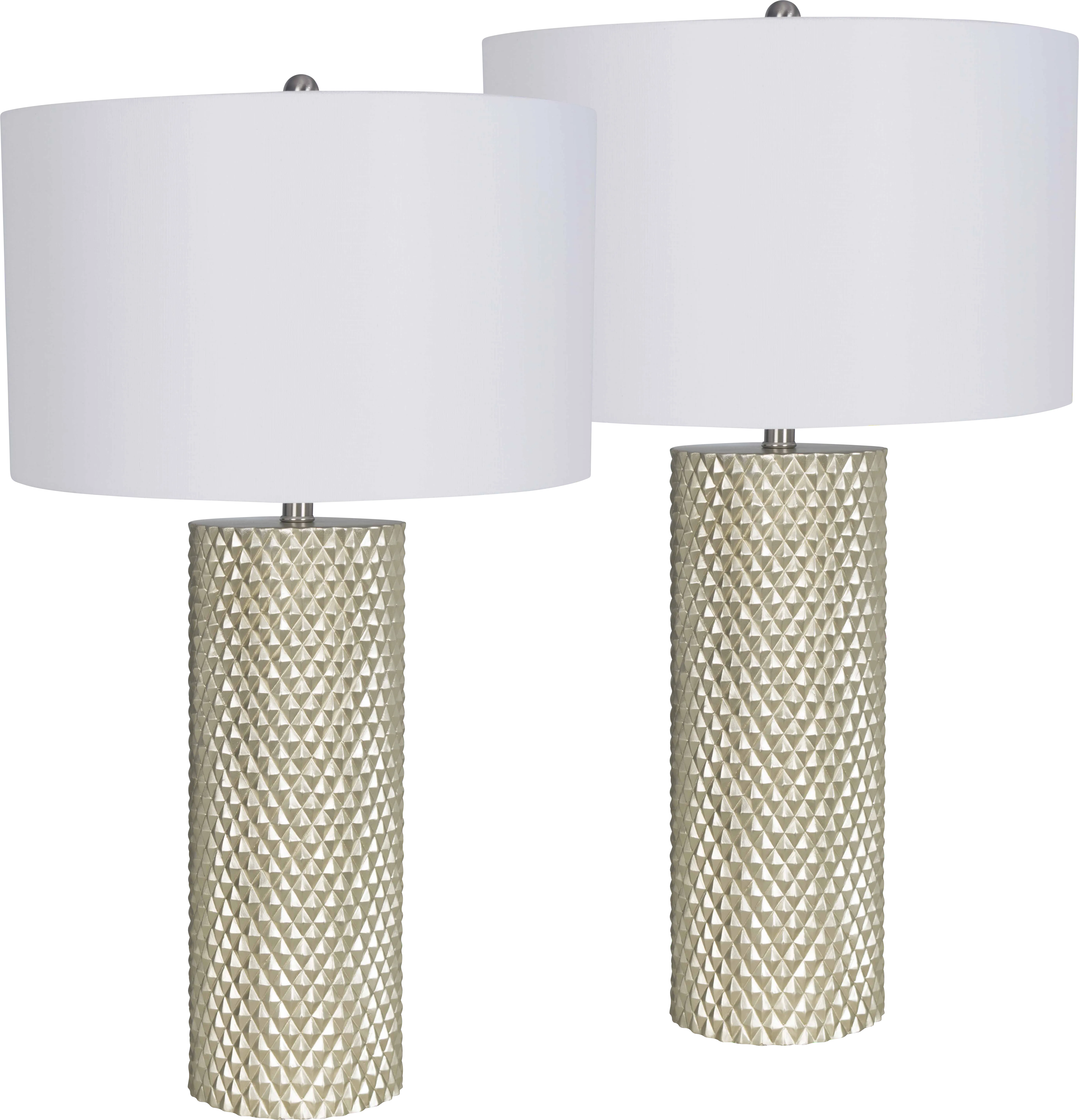 Dialco Gold Lamp, Set of 2 - Image 1