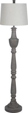 Brettonwood Gray Floor Lamp