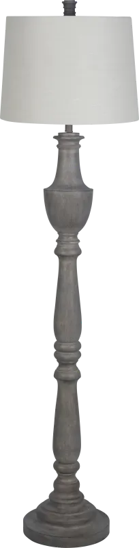 Brettonwood Gray Floor Lamp