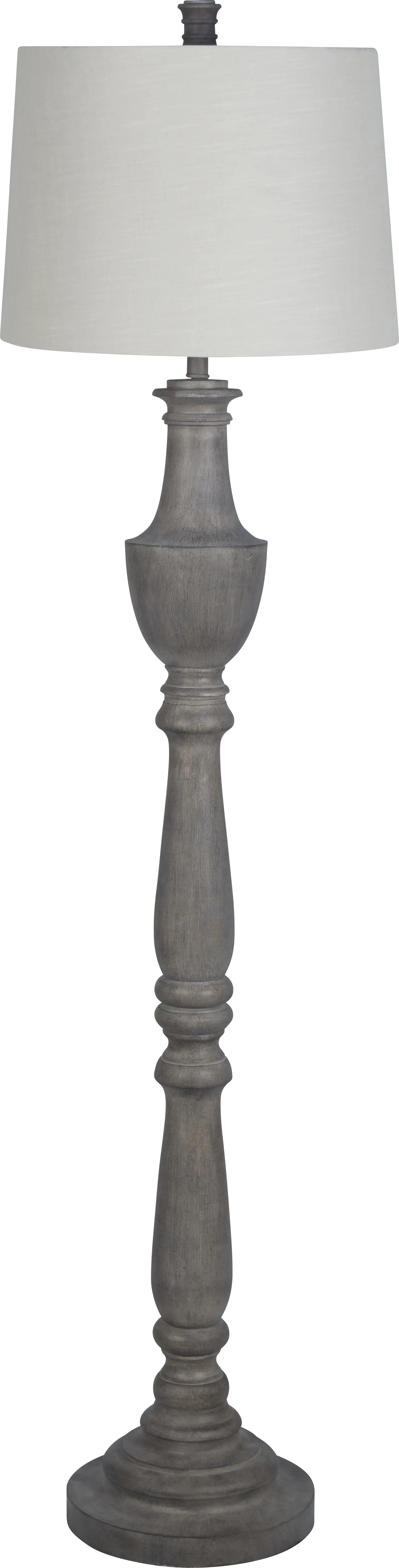 Brettonwood Gray Floor Lamp