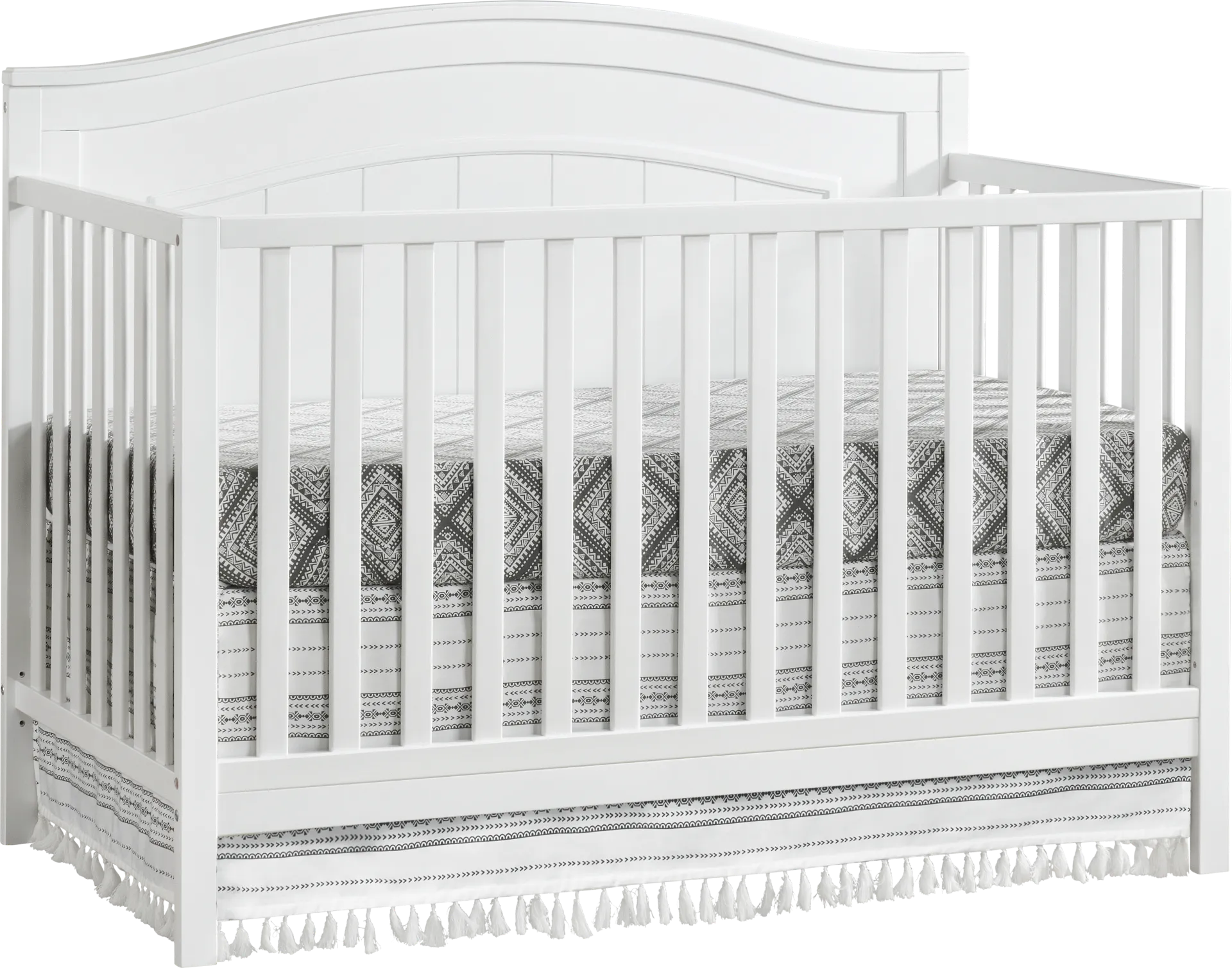 Larton White Convertible Crib - Image 1