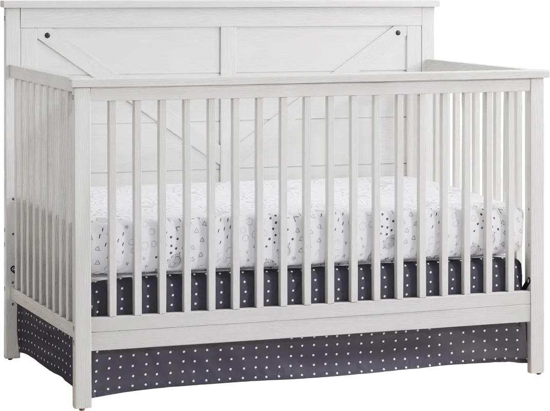 Sulon White Convertible Crib