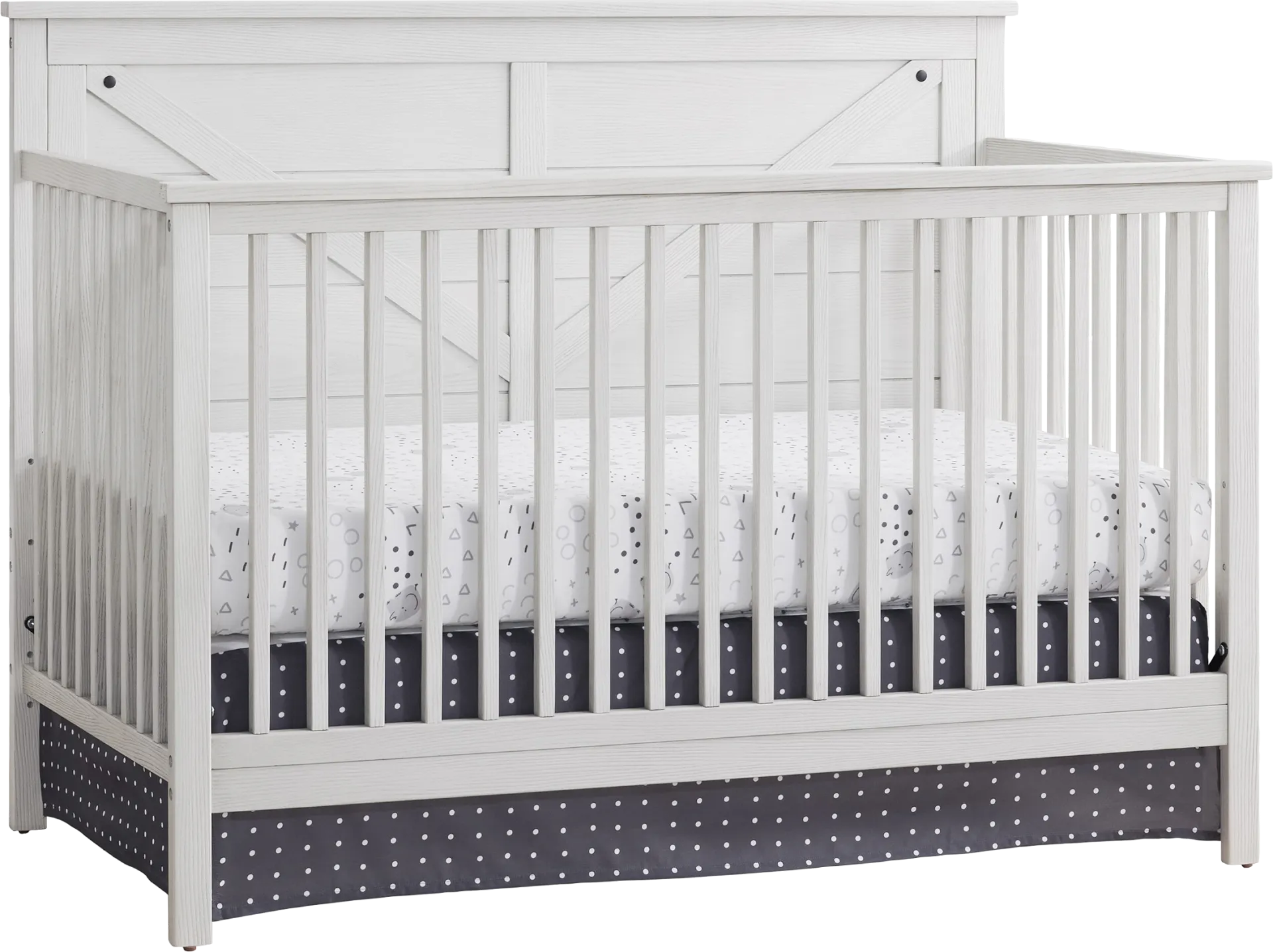 Sulon White Convertible Crib - Image 1
