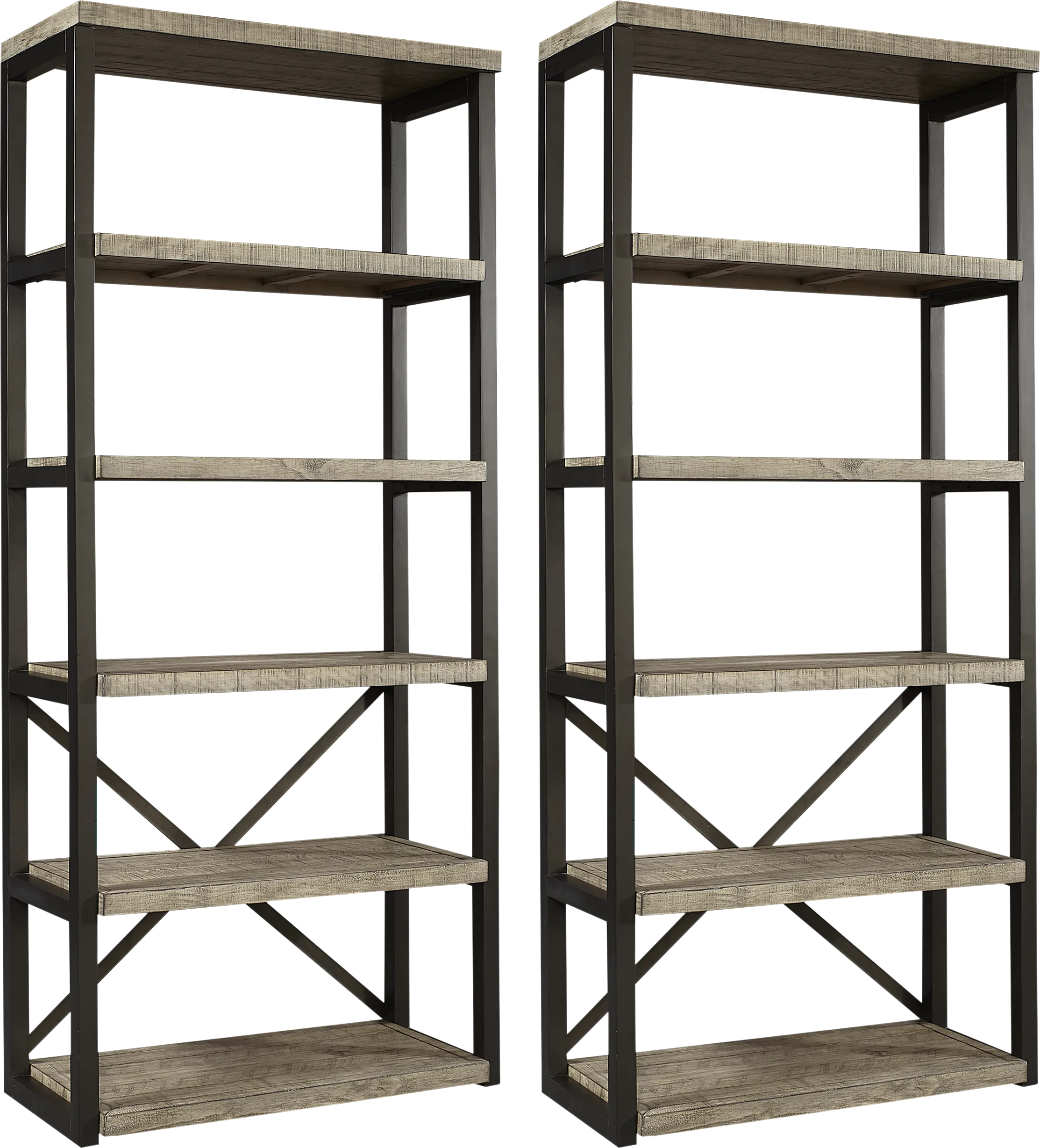 Water Mill 2 Pc Bookcase Set - Thumbnail - Image 1