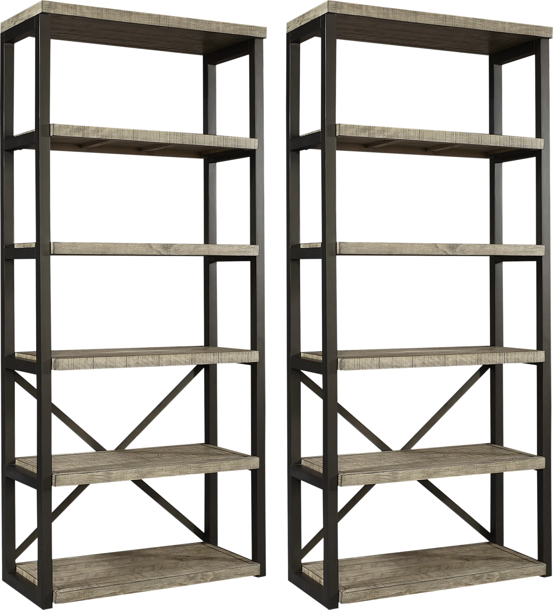 Water Mill 2 Pc Bookcase Set - Image 1
