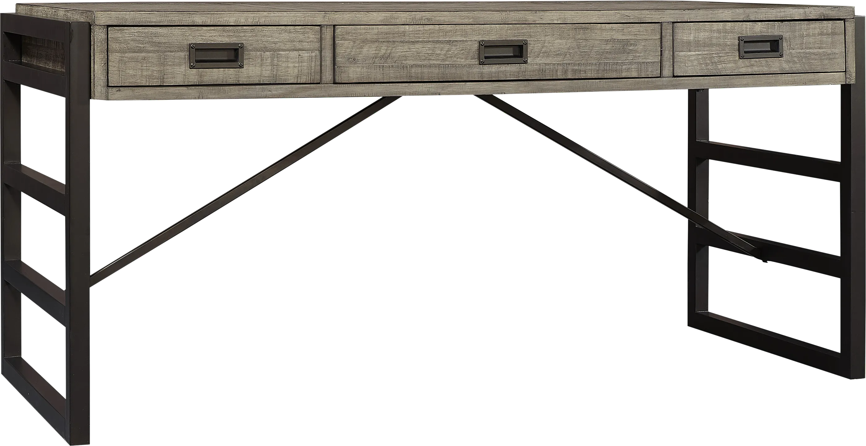 Water Mill Gray Writing Desk - Thumbnail - Image 1