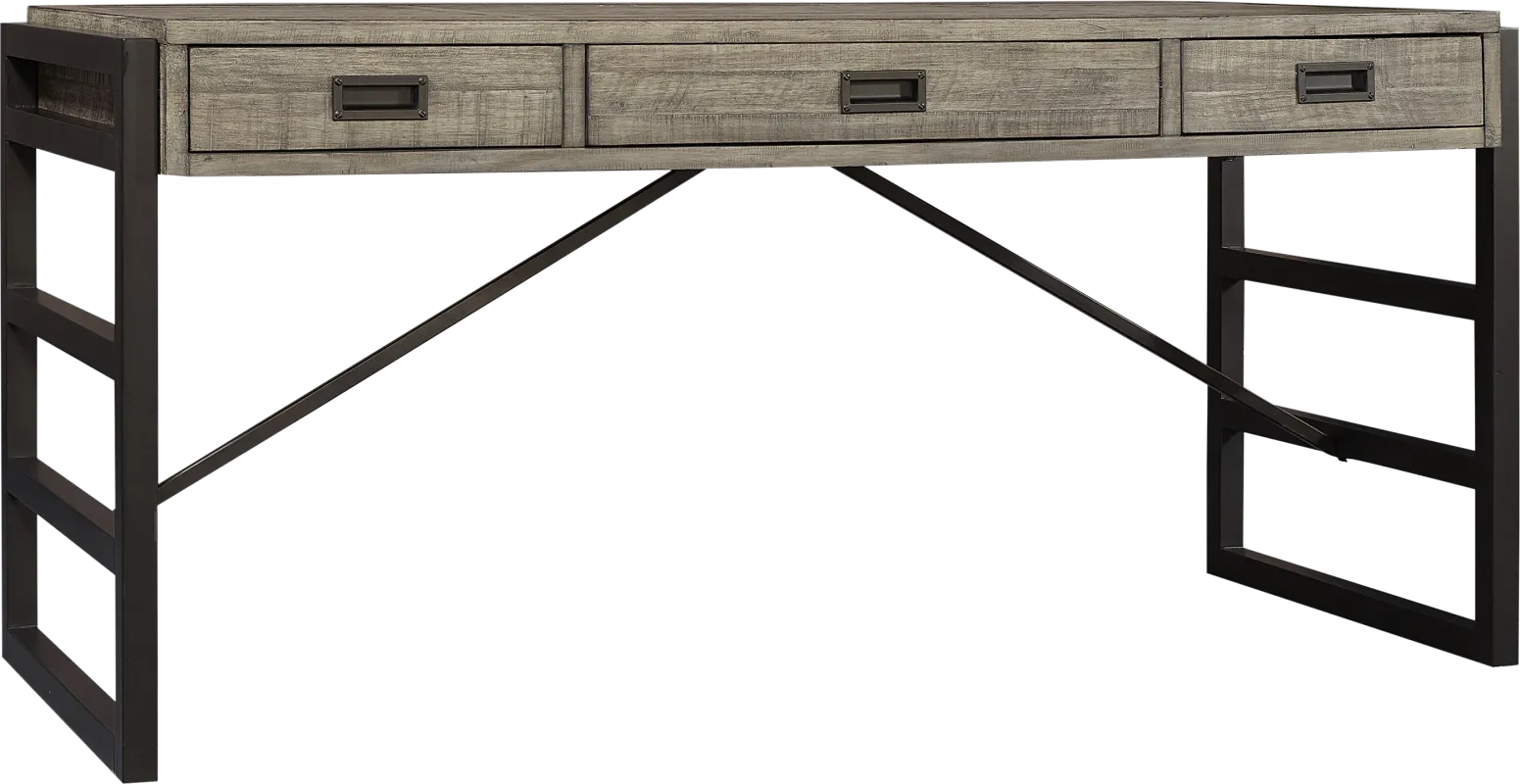 Water Mill Gray Writing Desk