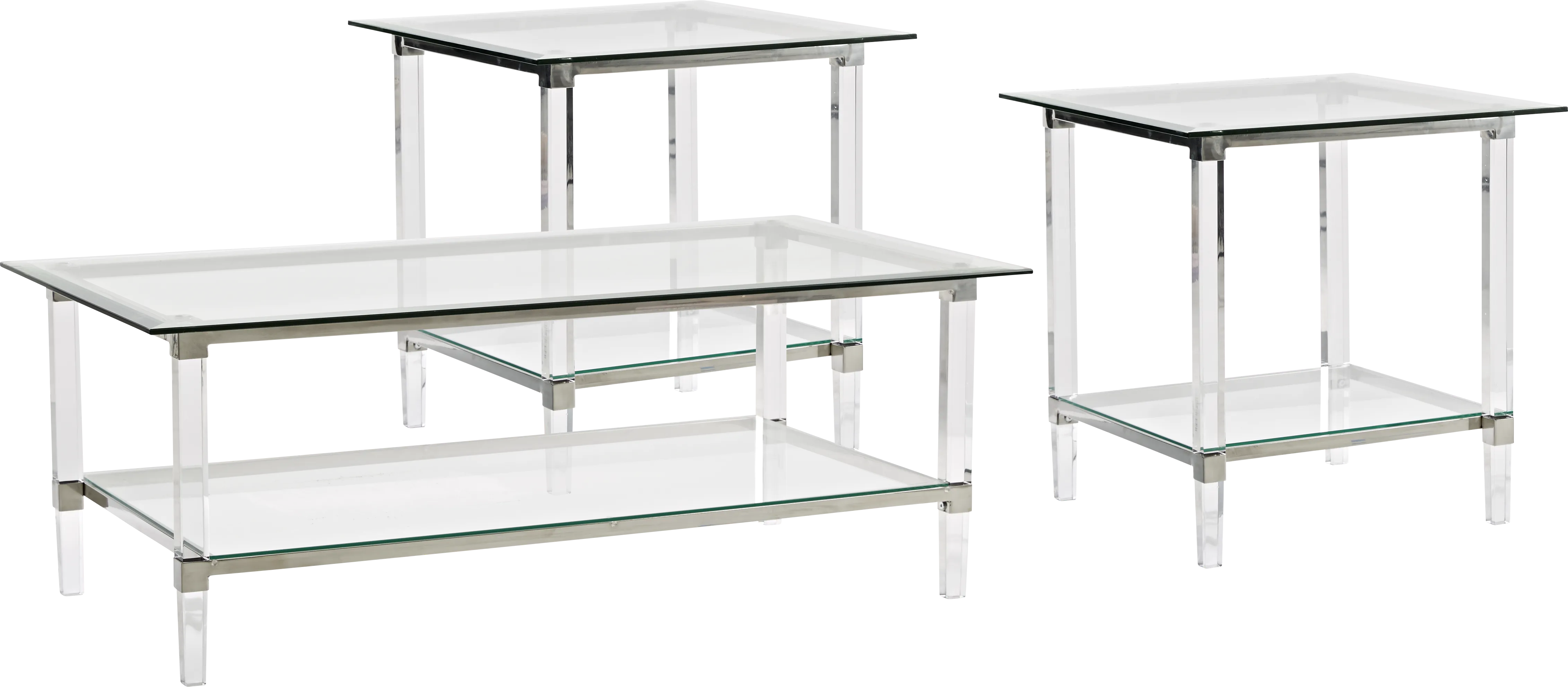 Cindy Crawford Home Park Boulevard Ocean Plush 7 Pc Living Room - Thumbnail - Image 4