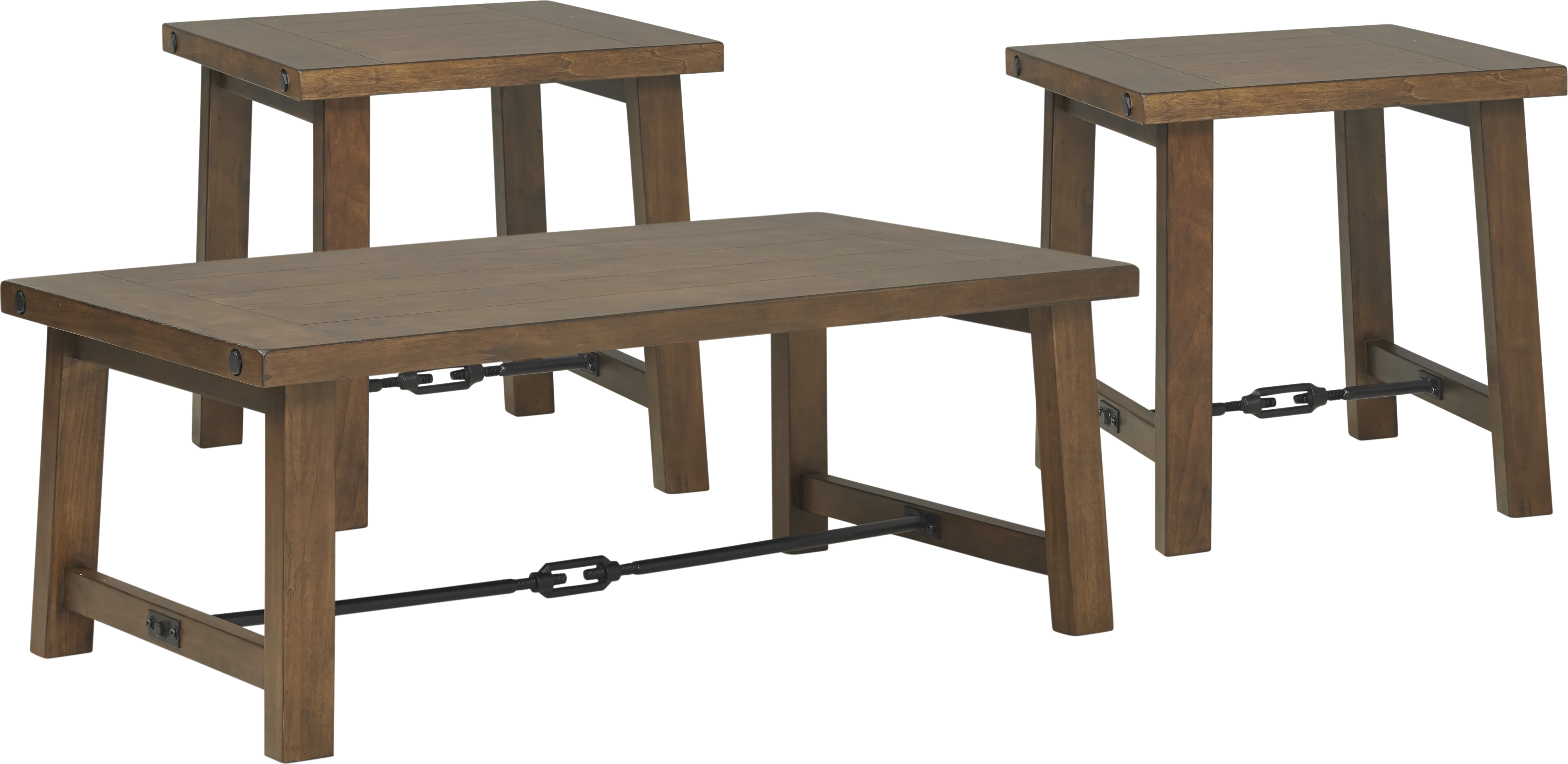 Hanton Heights Slate 7 Pc Reclining Living Room - Thumbnail - Image 8