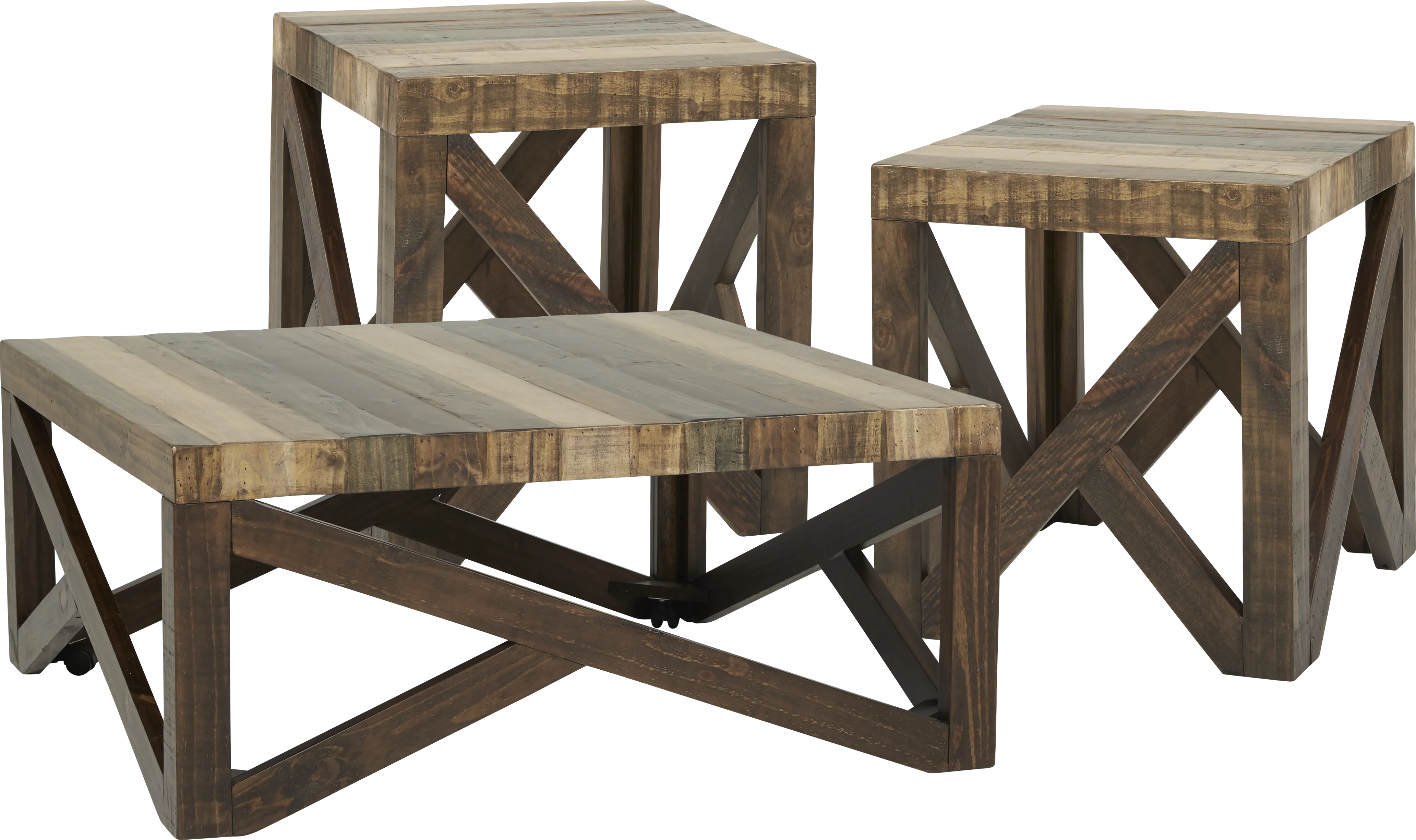 Headliner Gray Leather 5 Pc Living Room with Reclining Sofa - Thumbnail - Image 13