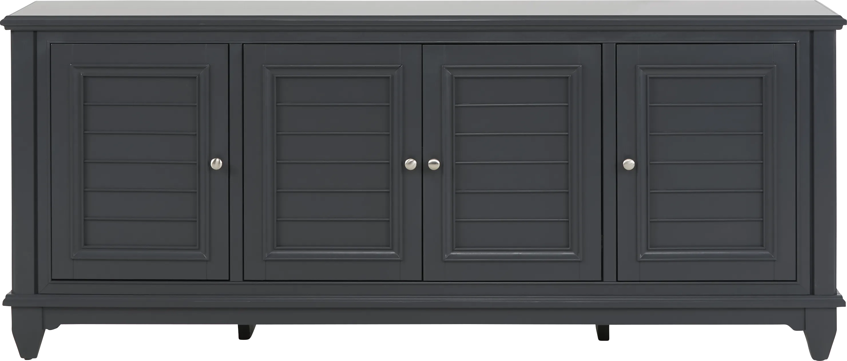 Hilton Head Graphite 84 in. Credenza - Thumbnail - Image 1