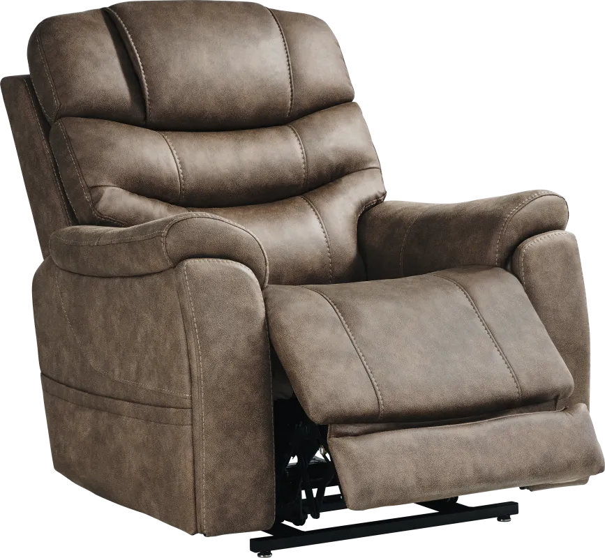 Morgan Hill Brown Triple Power Lift Recliner