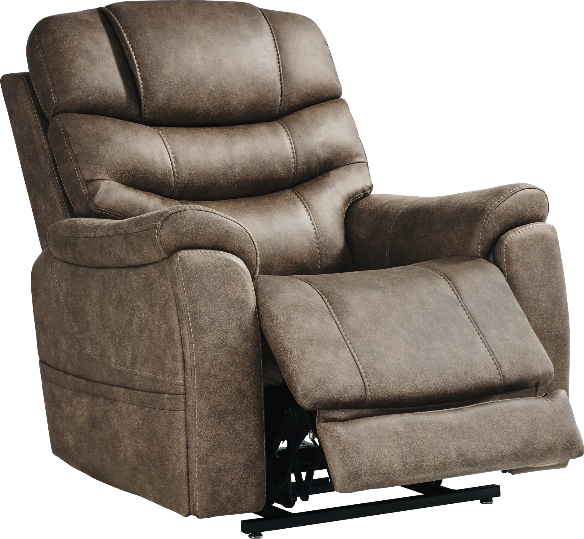Morgan Hill Brown Triple Power Lift Recliner - Image 1