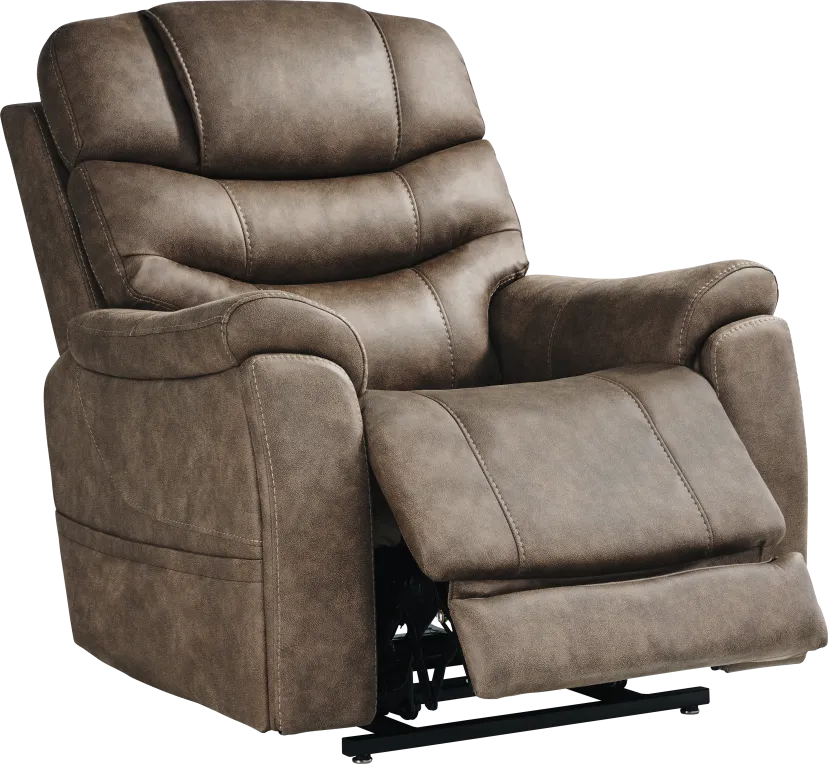 Morgan Hill Brown Triple Power Lift Recliner