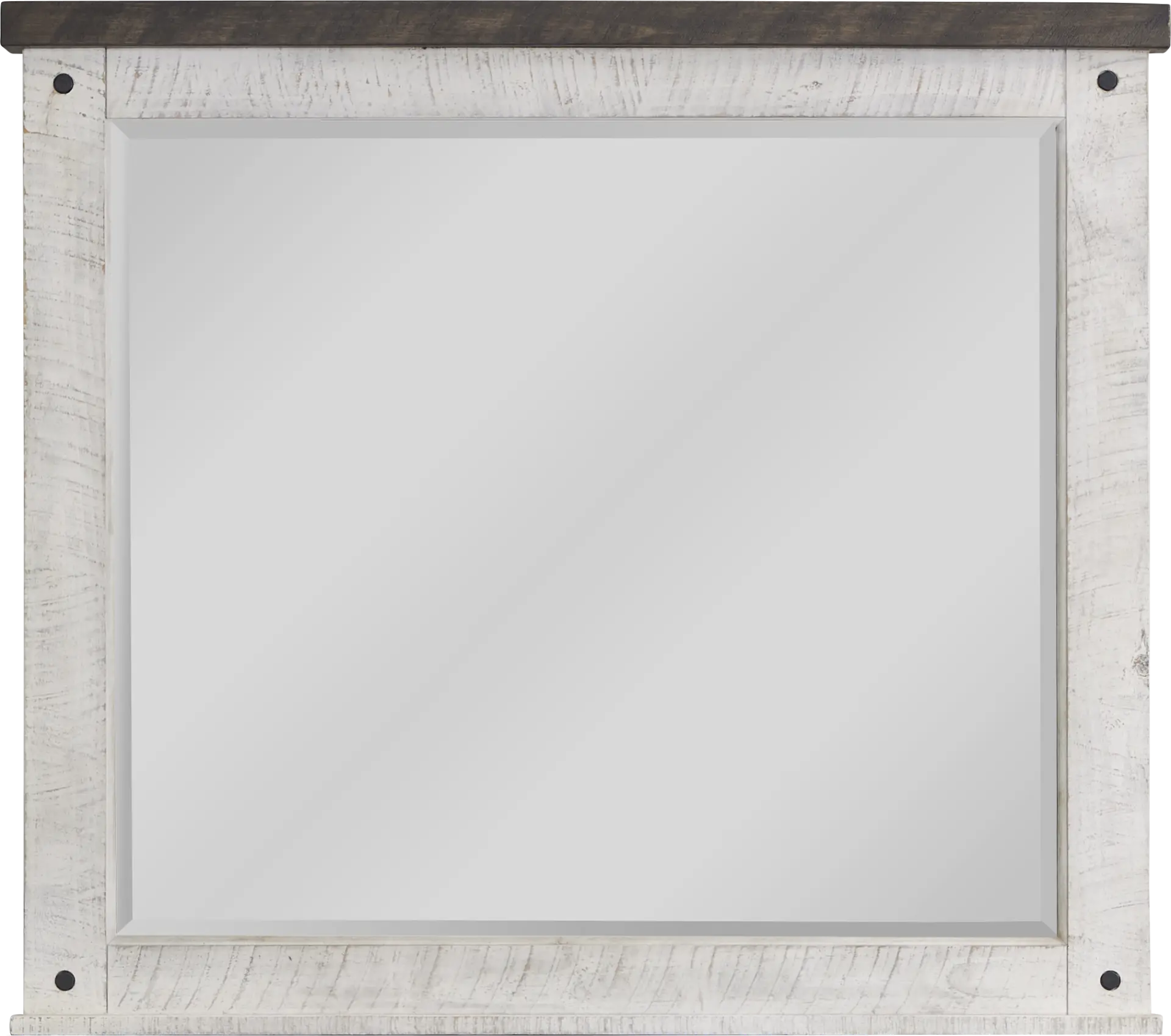 Bretten Crossing White Mirror