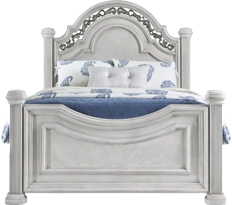 3 pc king panel bed