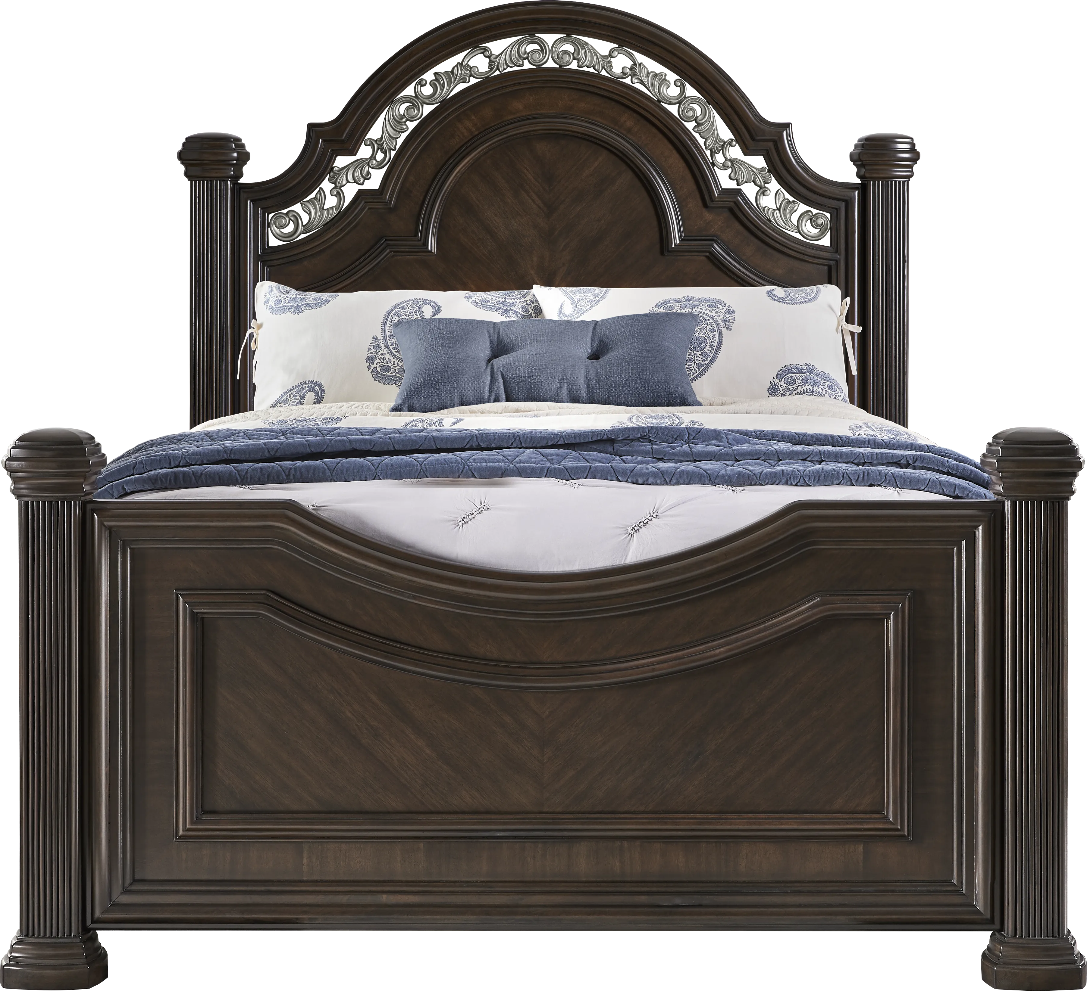 Gallagher Avenue Brown 5 Pc Queen Bedroom - Thumbnail - Image 2