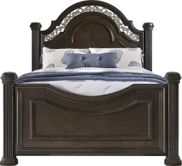 3 pc queen panel bed