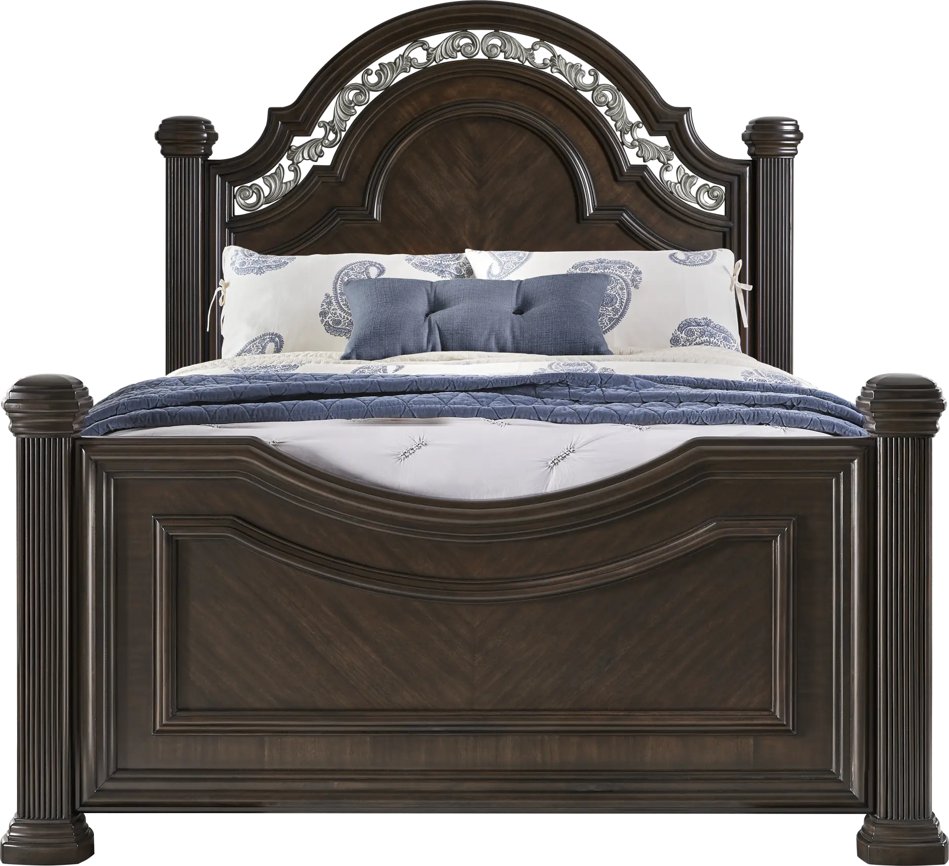 Gallagher Avenue Brown 3 Pc Queen Panel Bed