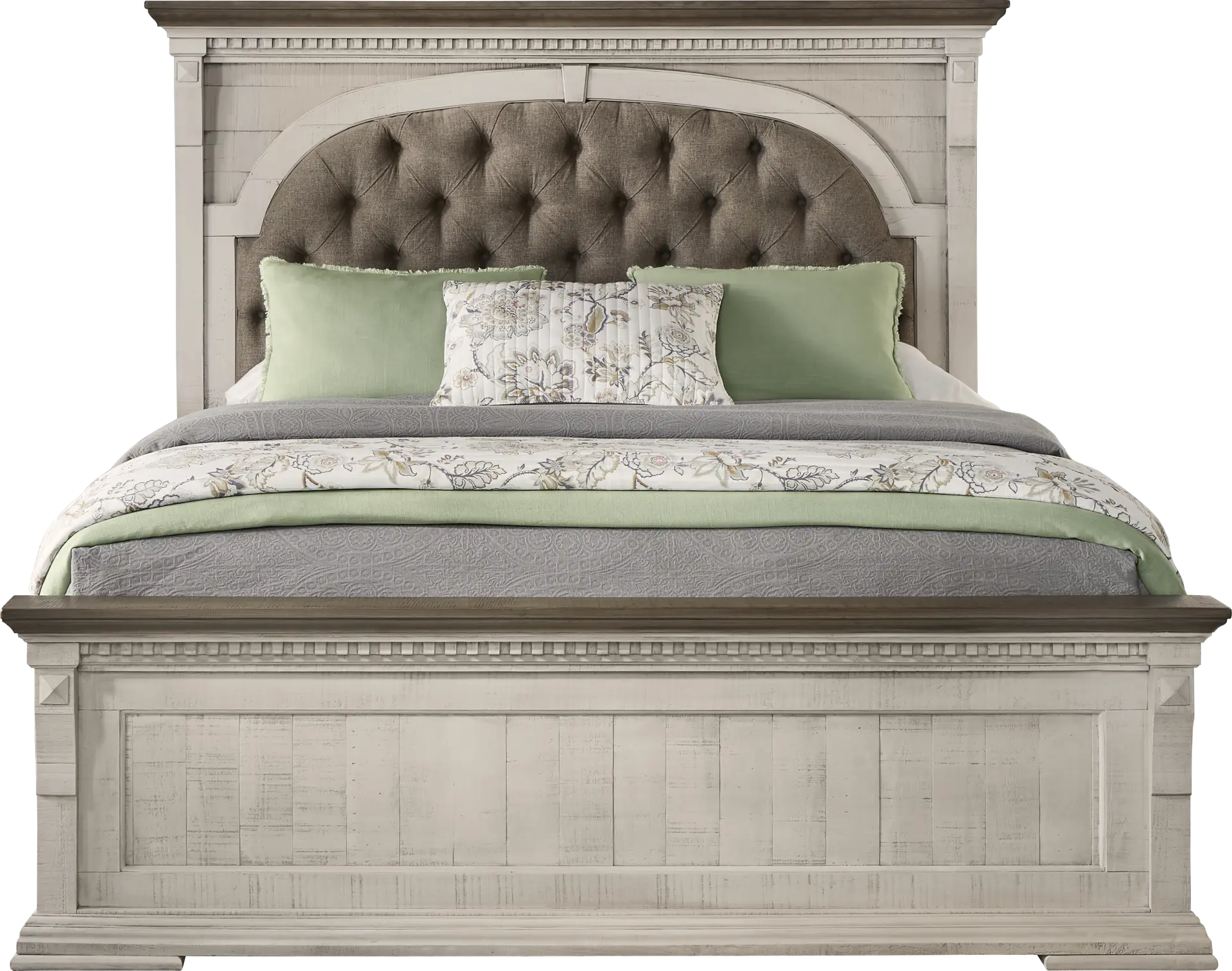 Crestwell Manor White 3 Pc King Bed