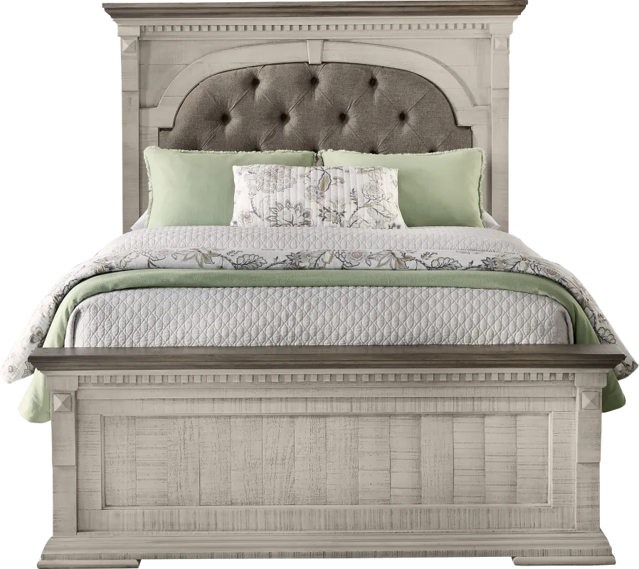 Crestwell Manor White 3 Pc Queen Bed
