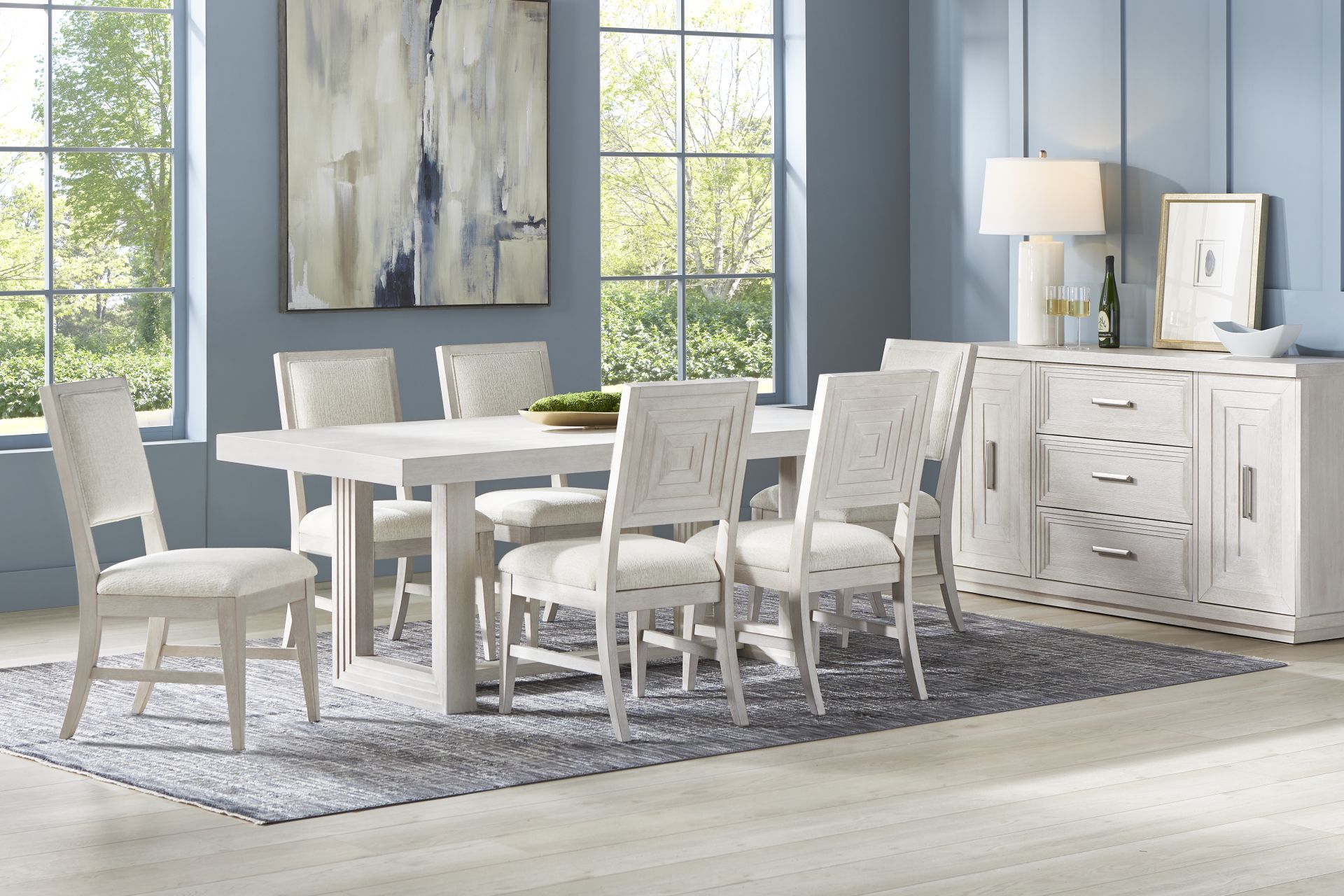 Royal Park Ivory 7 Pc Dining Room - Image 1