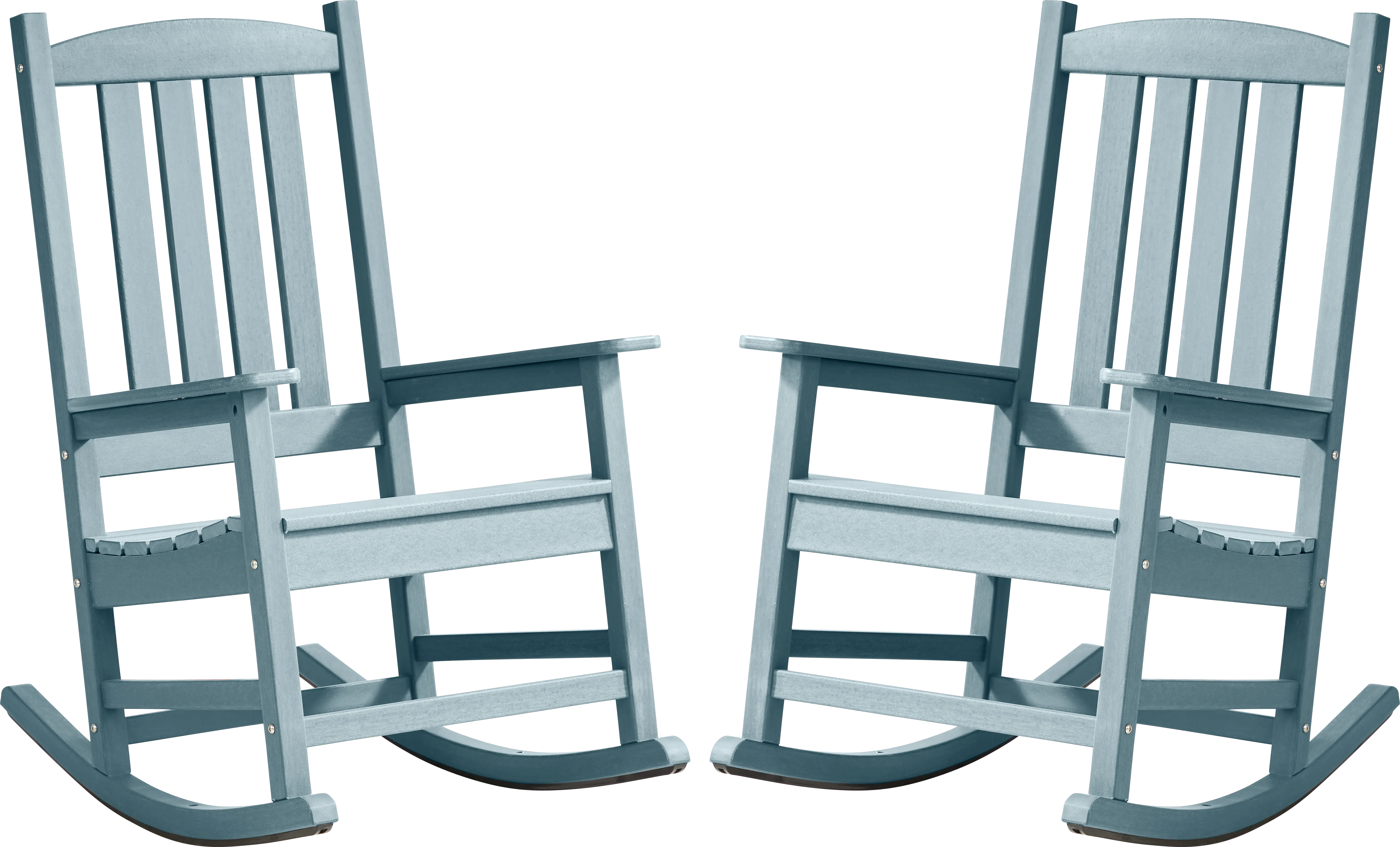 Brocky Sky Outdoor Rocking Chair, Set of Two - Thumbnail - Image 1