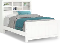 3 pc full bookcase bed