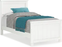 3 pc twin panel bed
