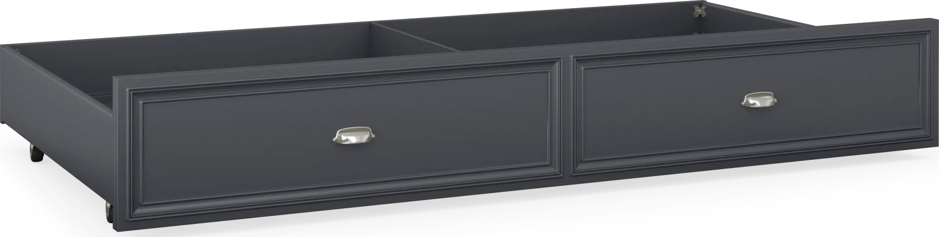 Kids Hilton Head Graphite Twin Storage Trundle - Image 1