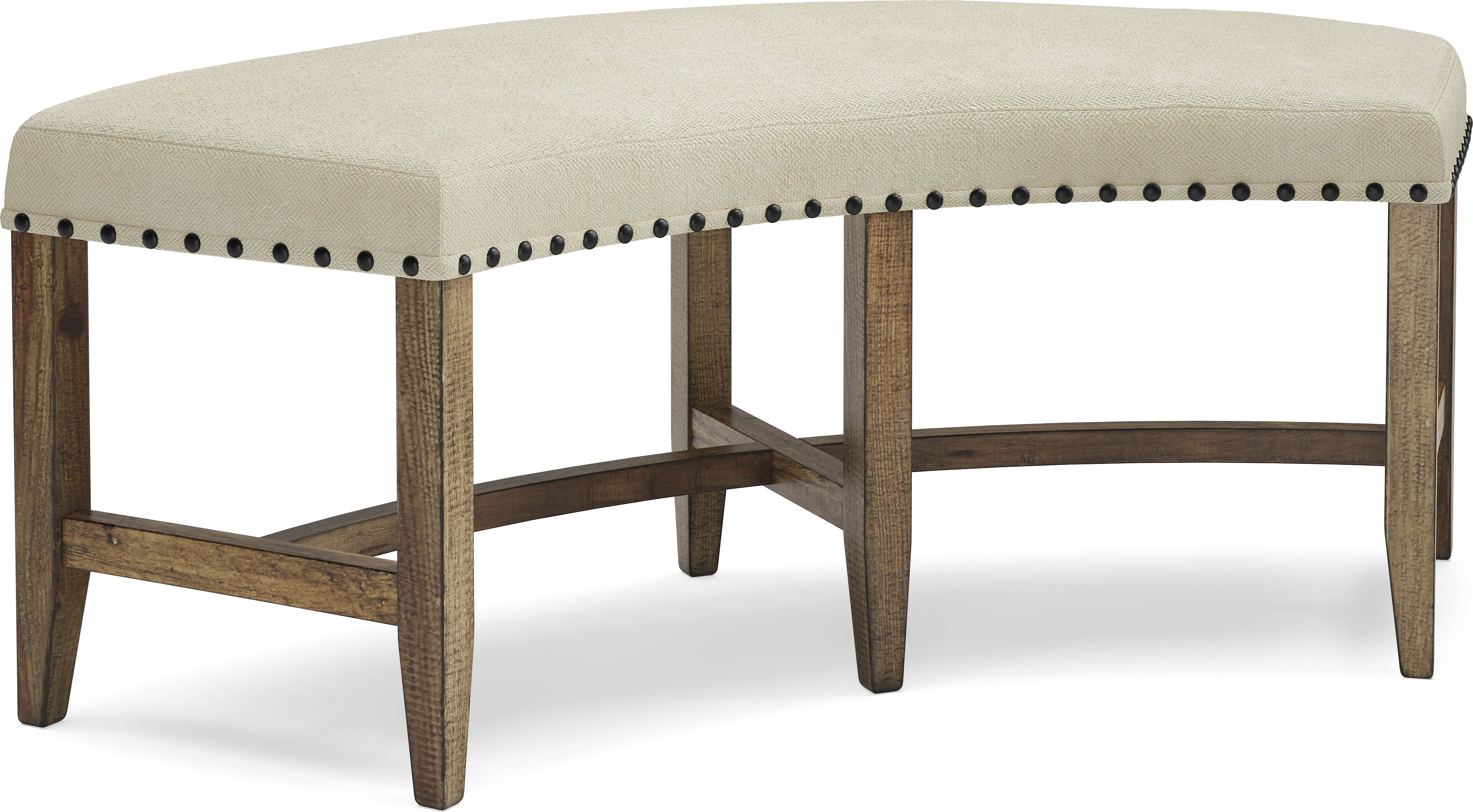Canyon City Cream Bench - Thumbnail - Image 1