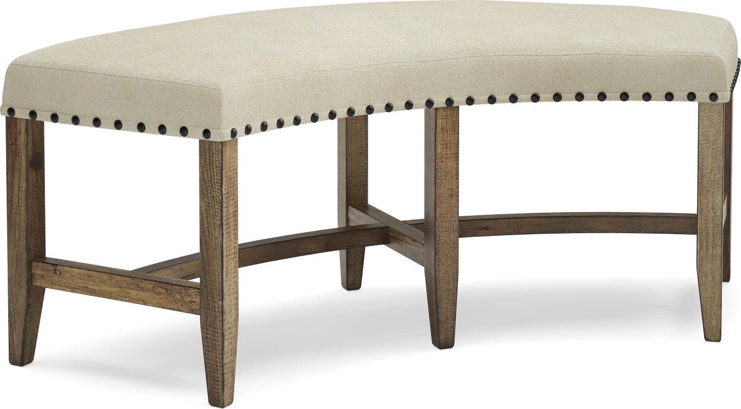 Canyon City Cream Bench
