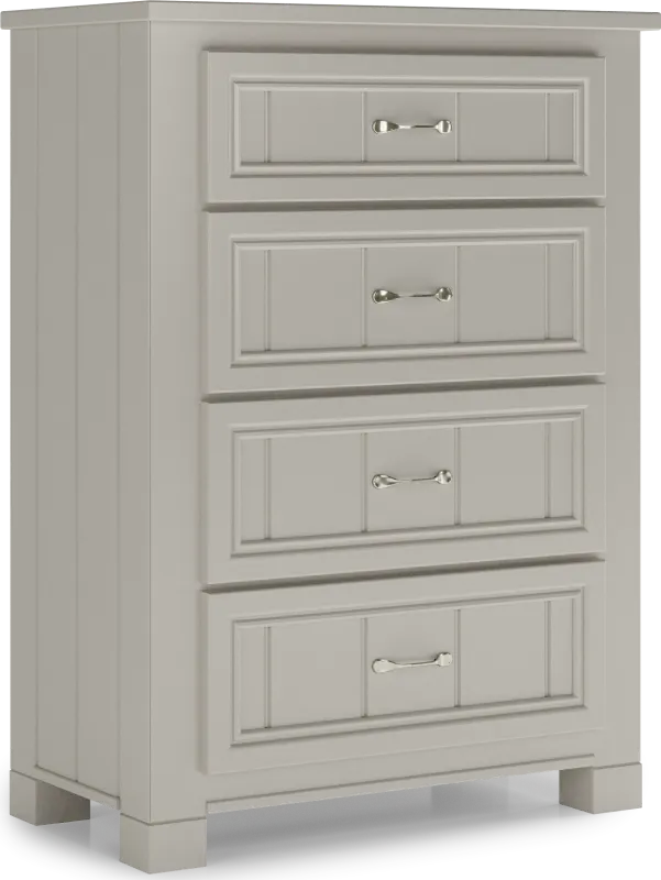 Kids Cottage Colors Gray Chest