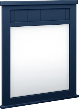 Kids Cottage Colors Navy Mirror