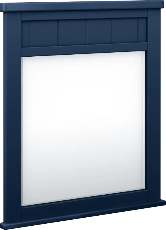 Kids Cottage Colors Navy Mirror