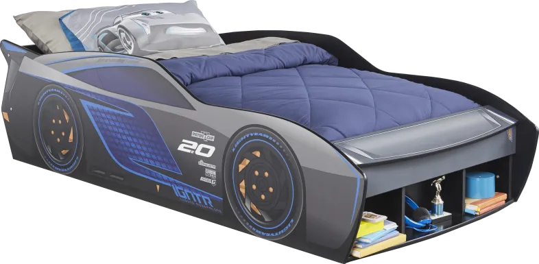 Disney/Pixar Cars Jackson Storm™ Blue Twin Car Bed