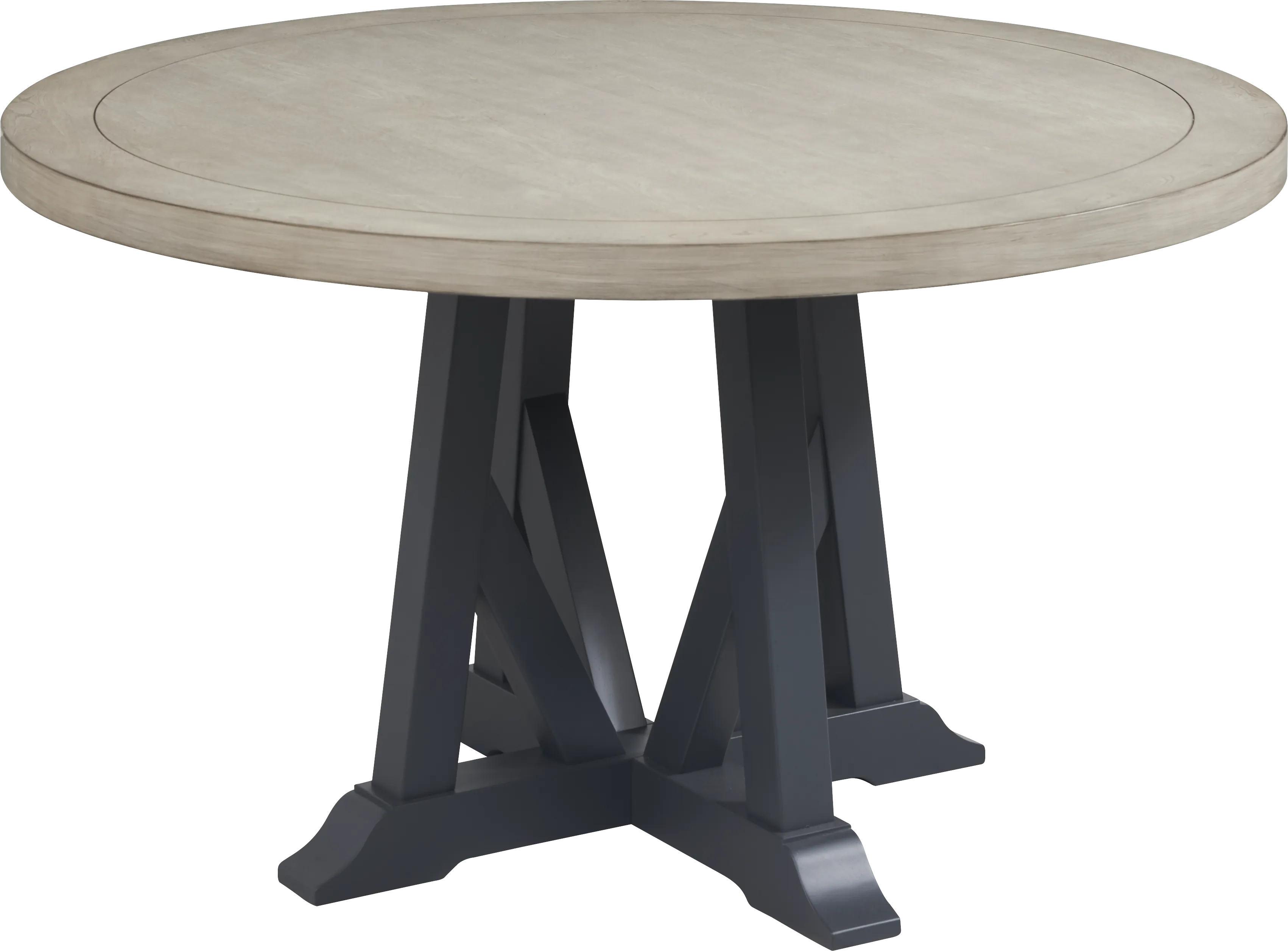 Hilton Head Graphite 5 Pc Round Dining Room - Thumbnail - Image 2