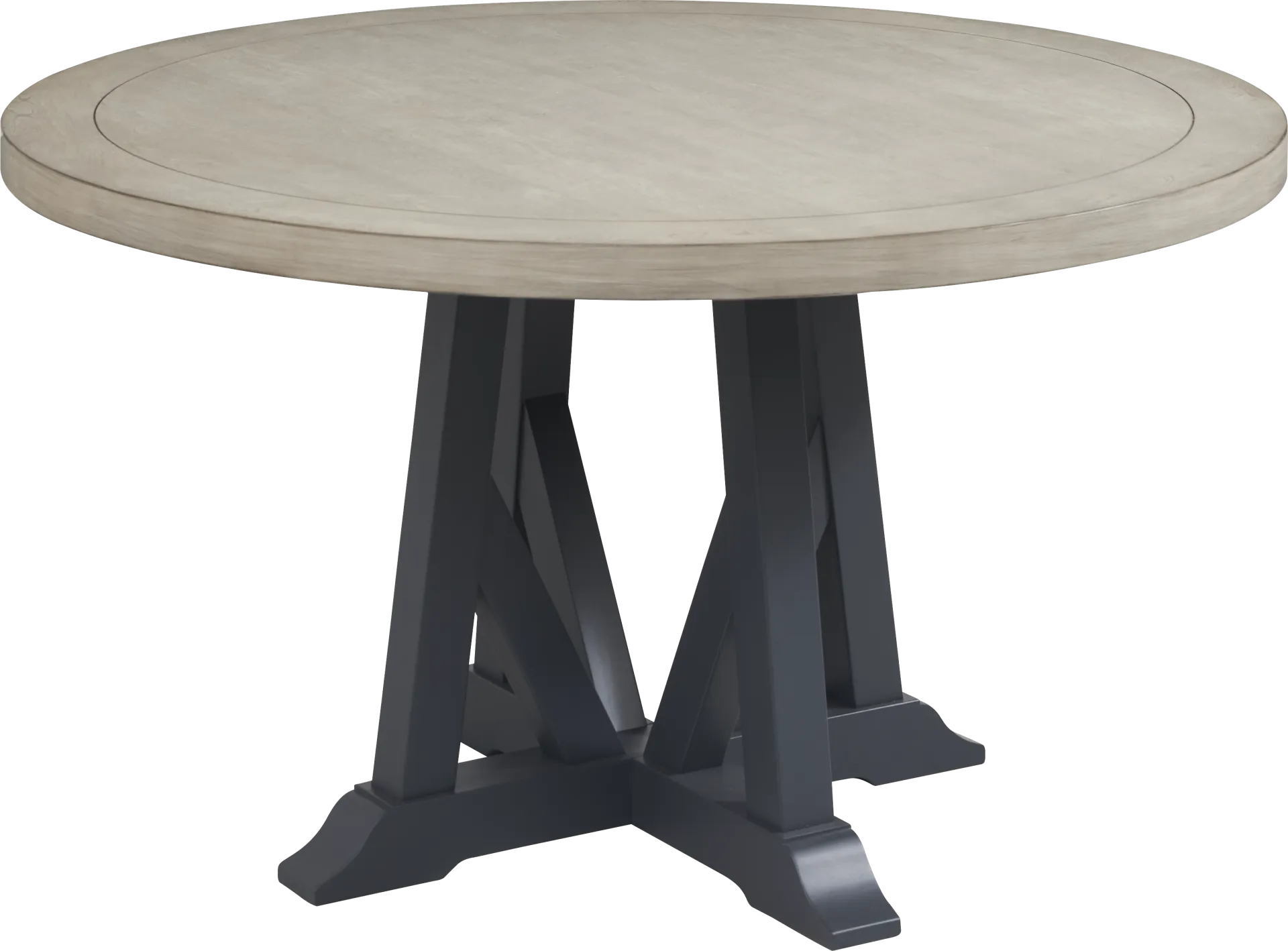 Hilton Head Graphite 5 Pc Round Dining Room - Image 2