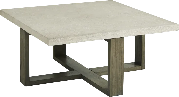 Sanger Gray Square Cocktail Table