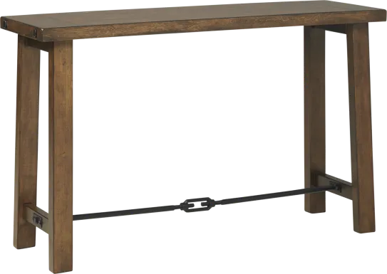 South River Brown Sofa Table