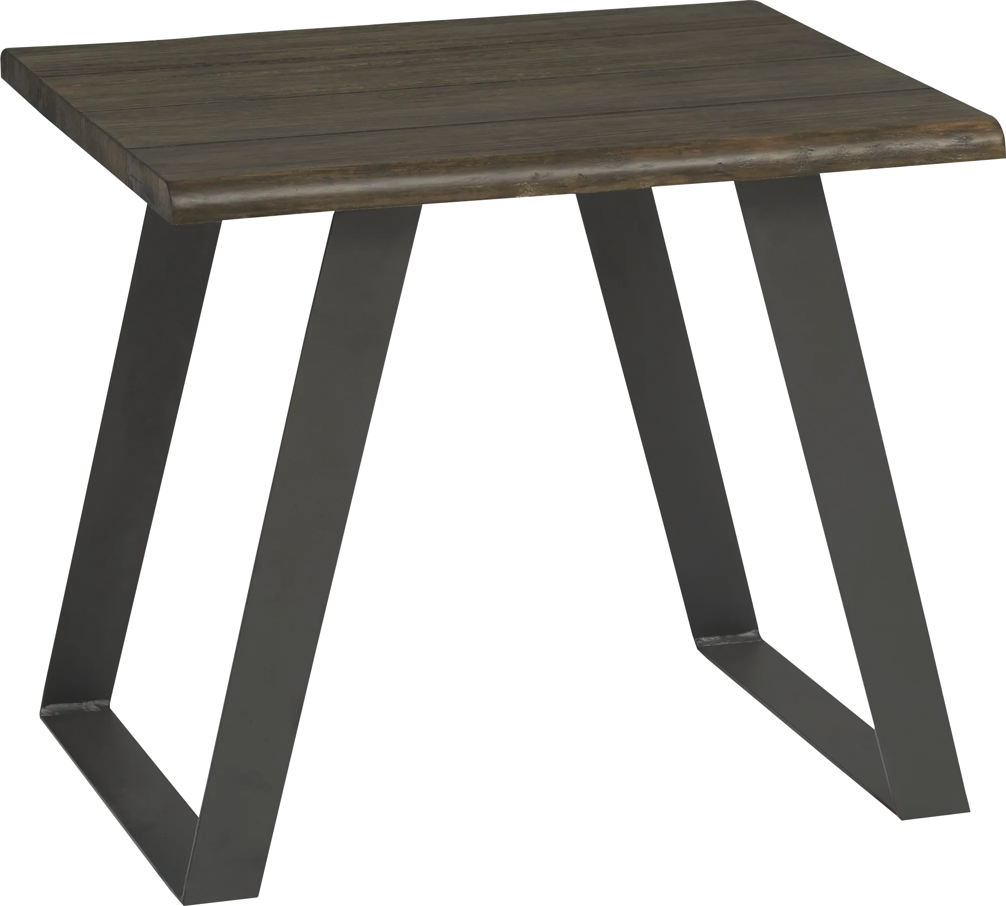 Aden Dark Brown End Table - Thumbnail - Image 1