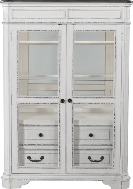 French Market White Cabinet