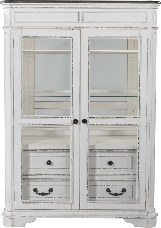 French Market White Cabinet