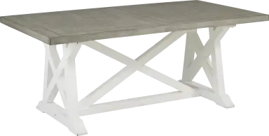 trestle dining table